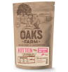 OAK'S FARM Grain Free Salmon Kitten сухой корм  для Котят беззерновой, Лосось, 400гр
