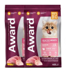 AWARD Healthy growth для котят от 1 месяца с индейкой и курицей 400гр х 2шт  (набор)