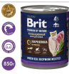Brit Консерва для собак (баранина с рубцом), 850г
