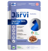 Jarvi  для кошек с лососем, для красивой шерсти и здоровой кожи, кусочки в соусе,85г