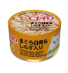 INABA ЧАО консерва для кошек тунец Магуро (белое мясо с ширасу) 85гр