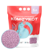 Наполнитель Комфикот комкующийся тофу 5л (2,3кг) Лаванда