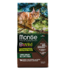 Сухой корм Monge Cat BWild GRAIN FREE для котят и крупных кошек, беззерновой, из мяса буйвола, 1,5 кг