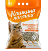 Кошкина Полянка Наполнитель впитывающий для кошачьего туалета (цеолит), 5л