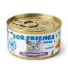 For Friends влажный корм для котят и кошек, в желе (курица,рис) 85гр