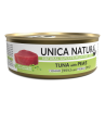 Корм Unica Natura д/кошек тунец с горошком 70г