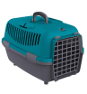 KIRI-KIRI Контейнер для переноски питомца NOMADE 1, темно-серый/бирюзовый