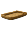 Лежанка MidWest Pet Bed для собак и кошек меховая 61х46 см, коричневая