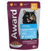 Award Cat Sterilized для взрослых стерилизованных кошек (Лосось в соусе), 85 гр