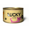 Lucky консервы для кошек с курицей 130гр