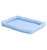 Лежанка MidWest Fashion для собак и кошек плюшевая 56х45 см, голубая