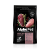AlphaPet сухой корм  для взрослых кошек стерилизованных, с уткой и индейкой,1,5кг