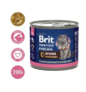 Brit Консерва для стерилизованных кошек (кролик, брусника), 200г