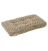 Лежанка MidWest Ombre для собак и кошек плюшевая с завитками 46х33 см, мокко
