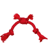 Playology сенсорный канат PUPPY SENSORY ROPE для щенков мелких и средних пород 8-16 недель с ароматом говядины, цвет красный