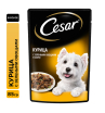 Cesar Корм консервированный для взрослых собак всех пород (курица с зелеными овощами в соусе), 85г