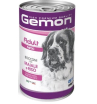 Gemon Dog MAXI Adult Pork/Rice  для собак крупных пород кусочки со свининой и рисом ,1250г