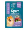 Brit Premium Пауч для собак мини-пород с чyвствительным пищеварением (Ягненок с морковью в соусе)