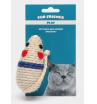 Игрушка для кошек For Friends «Мышка» сизалевая