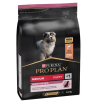 Purina Pro Plan Корм сухой для щенков средних пород с чувствительной кожей (лосось, рис), 3кг