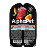 AlphaPet Консервы для собак с чувствительным пищеварением (телятина и тыква в соусе), 100г