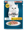 Gourmet Перл Желе-Де-Люкс с лососем в желе Консервированный корм для взрослых кошек