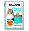 Nalapu Indoor&Hairball влажный корм для кошек, желе (курица) 77гр