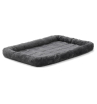 Лежанка MidWest Pet Bed для собак и кошек меховая 61х46 см, серая