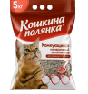 Кошкина Полянка Наполнитель комкующийся для кошачьего туалета (бентонит), 4,2л