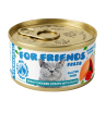 For Friends влажный корм для стерилизованных кошек, бульон (курица,утка,клюква) 85гр