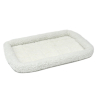 Лежанка MidWest Pet Bed для собак и кошек флисовая 77х52 см, белая