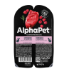 AlphaPet Консервы для кошек (говядина, малина в соусе), 80г