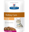 Hill's k/d Kidney Care для кошек с говядиной При почечной недостаточности, заболеваниях сердца