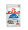 Royal Canin Indoor Sterilized 7+ Корм консервированный для стареющих кошек, постоянно живущих в помещении,соус, 85г