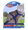 TRIXIE набор для кошек (шлея 22-42см + поводок 1,25м/10мм), нейлон