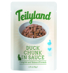 Teilyland  для кошек кусочки с уткой в соусе,85г