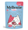 MyBestie для кошек СУП с кусочками Тунца,Лосося и Гребешками,80г