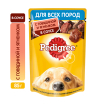 Pedigree Корм консервированный для собак (говядина, ягненок в соусе), 85г