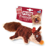 Gigwi Игрушка для собак Лиса с пищалкой 9см, серия PLUSH FRIENDZ