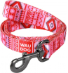 Collar Waudog Поводок для собак (этно красный)