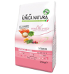 Unica Natura Корм сухой для собак мелких пород (семга, рис, горох), 2,5кг