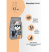 AlphaPet WOW сухой корм  для стерилизованных кошек,c цыпленком,1,5кг