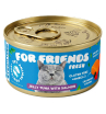 For Friends влажный корм для стерилизованных, желе (тунец,лосось,клюква) 85гр