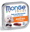 Влажный корм Monge Dog Fresh для собак, с уткой, консервы, 100 г