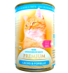 My Happy Pets Premium консерва для взрослых кошек с лососем и форелью (415г)