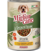 Miglior cane Le Specialità Italiane  для собак кусочки в соусе курица, помидоры и фасоль,405гр
