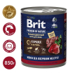 Brit Консерва для взрослых собак (сердце, печень), 850г