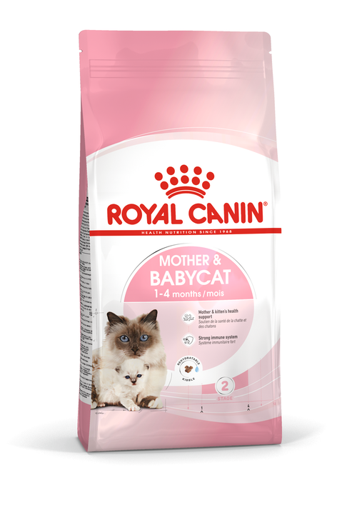 Royal Canin Mother&Babycat Корм сухой для котят в период первой фазы роста и отъема,беременных и кормящих кошек