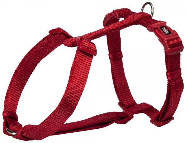 Шлея "TRIXIE" для собак "Premium H-harness", (XL-XXL), 85-130см/38мм, красный