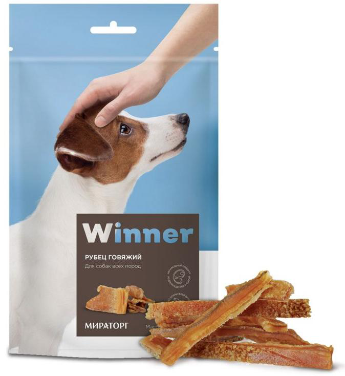 Winner Лакомство для собак (рубец говяжий), 60г